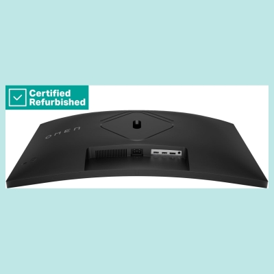 HP RENEW GOLD OMEN by HP 32c Curved Gaming Monitor - 31.5" 2560x1440 QHD 400-nit 165Hz AG, Curved, VA HDR 400, 2x HDMI/DisplayPo