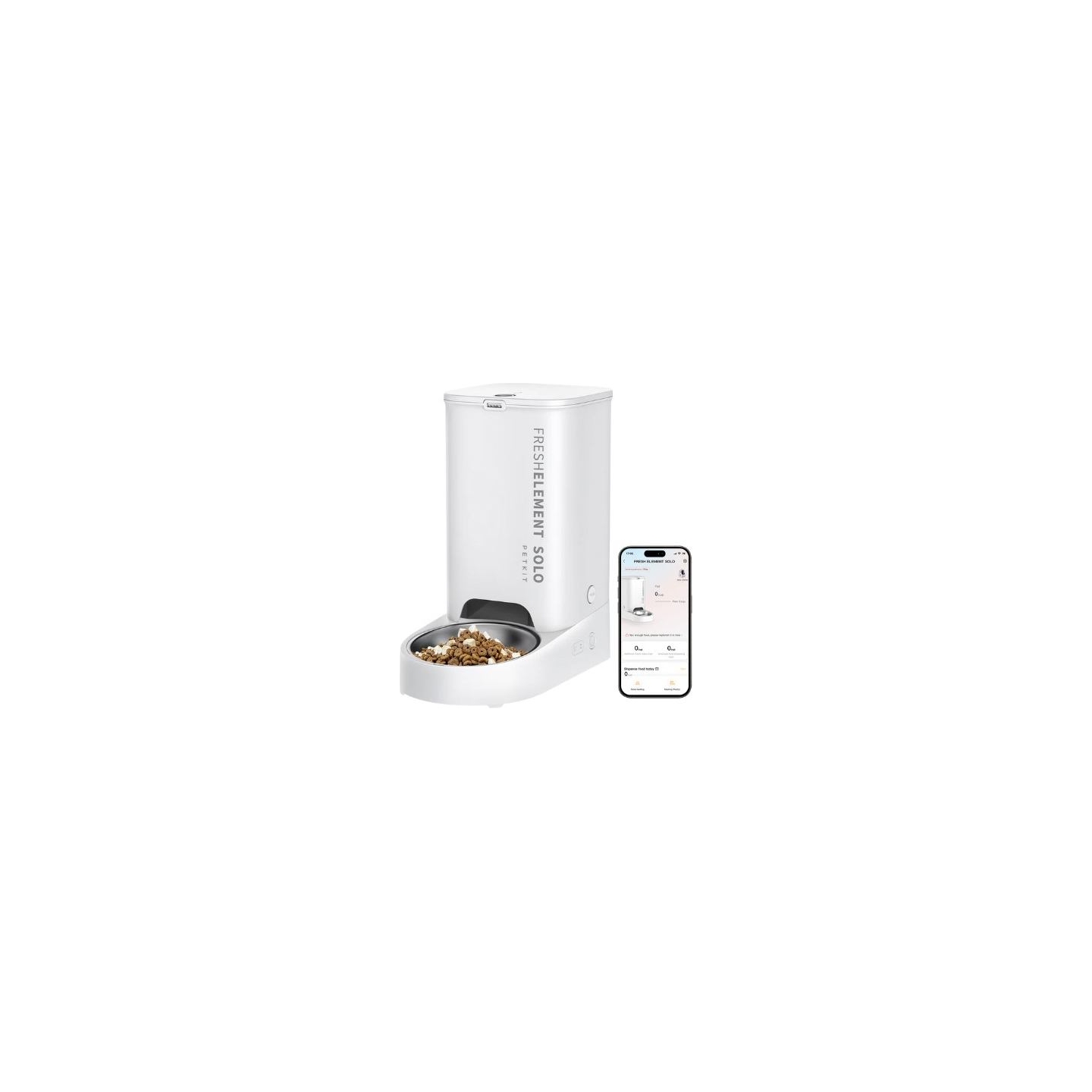Petkit | Feeder | P570 (D4) Fresh Element Solo | Capacity 3 L | White