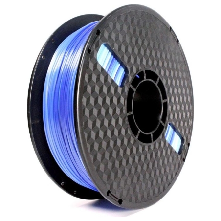 Flashforge Filament, PLA Silk Ice | 3DP-PLA-SK-01-ICE | 1.75 mm diameter, 1kg/spool | Ice blue + Dark blue