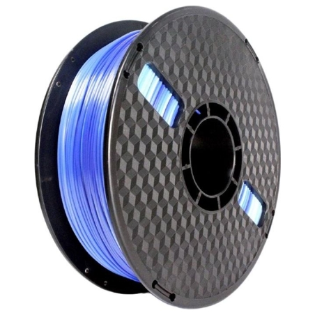 Flashforge Filament, PLA Silk Ice | 3DP-PLA-SK-01-ICE | 1.75 mm diameter, 1kg/spool | Ice blue + Dark blue