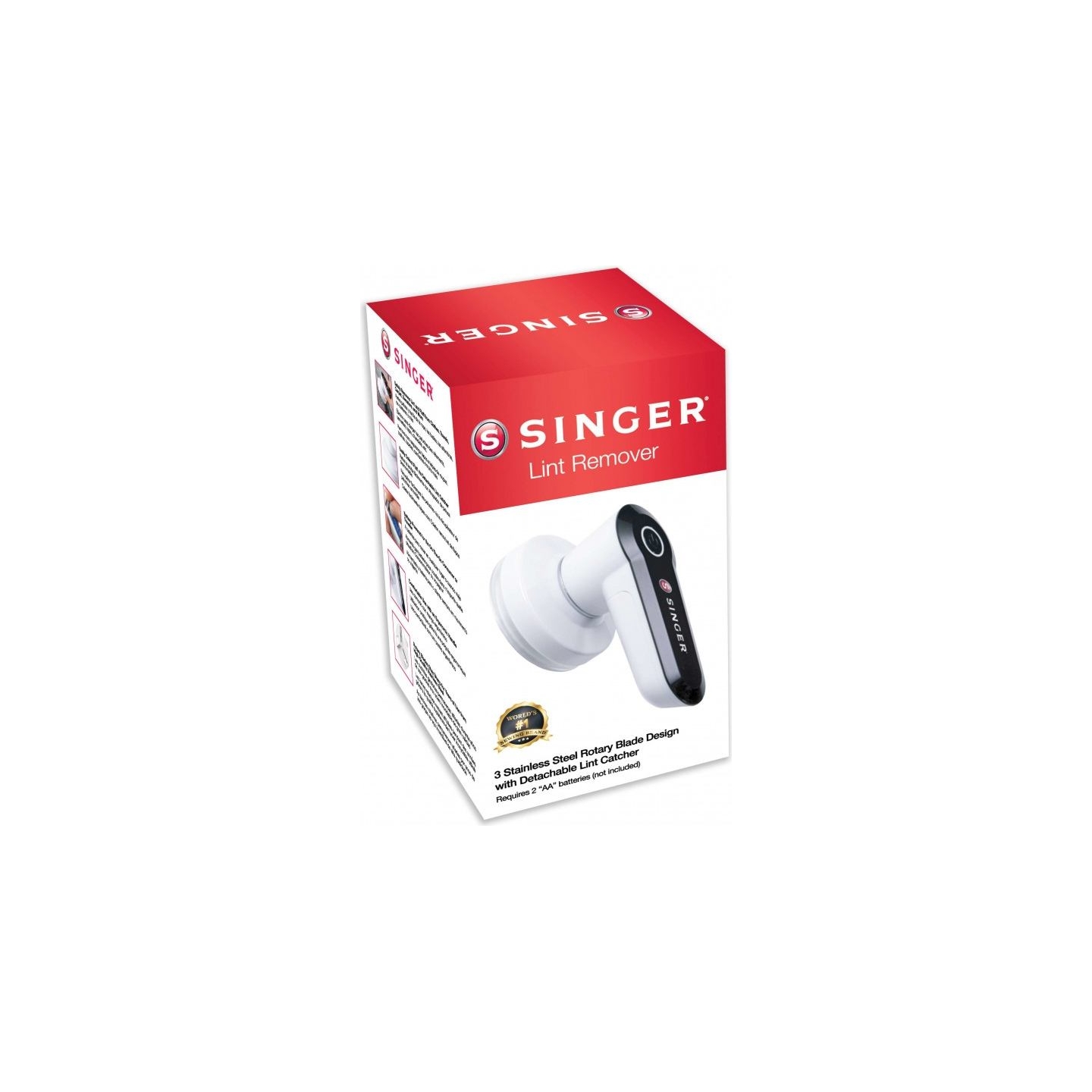 Singer | Lint Remover | 22001500206 | White | Battery powered