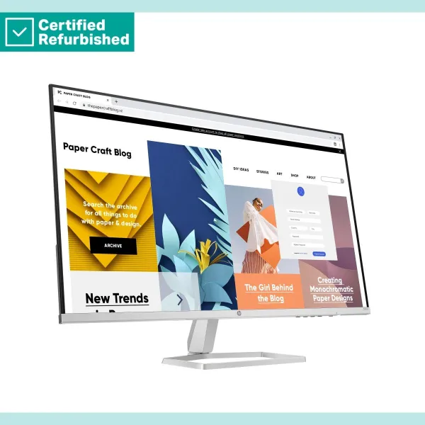 HP RENEW GOLD HP 532sf Series 5 FHD Monitor - 31.5" 1920x1080 FHD 300-nit 100Hz AG, VA, 2x HDMI/VGA, tilt, 1 years / 94F50AAR#AB