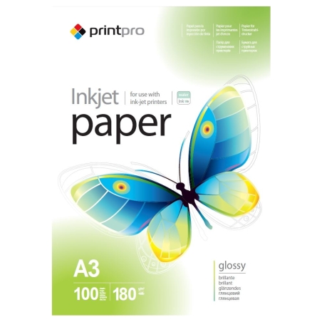 Colorway Photo paper PrintPro, 100 sheets | High Glossy | 180 g/m² | A3