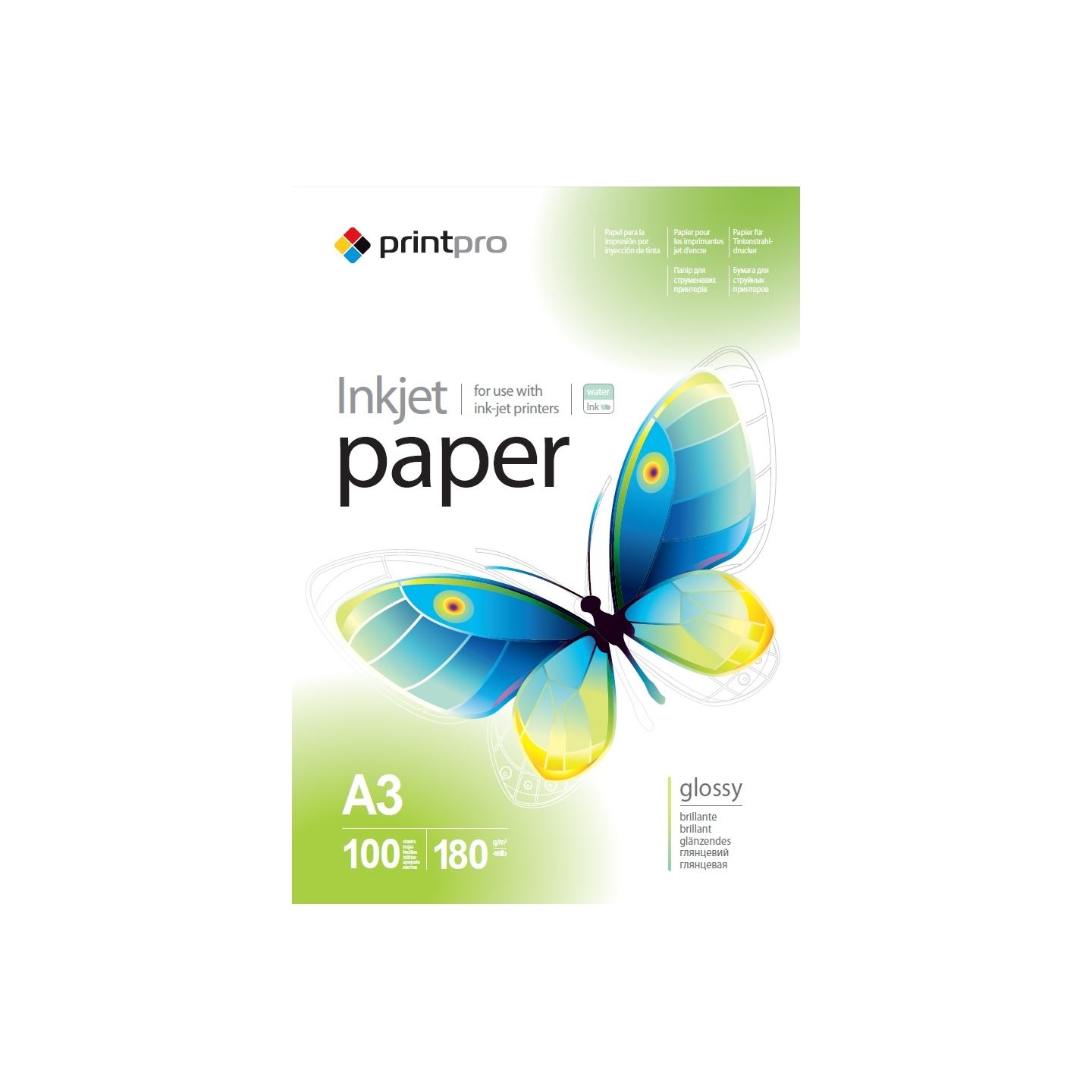 Colorway Photo paper PrintPro, 100 sheets | High Glossy | 180 g/m² | A3