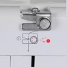 Singer | Sewing Machine | M1005 | Number of stitches 11 | Number of buttonholes 1 | White