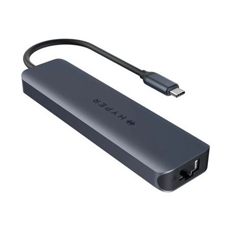 Hyper | HyperDrive EcoSmart Gen.2 Universal USB-C 7-in-1 Hub w 100 W PD Power Pass-thru