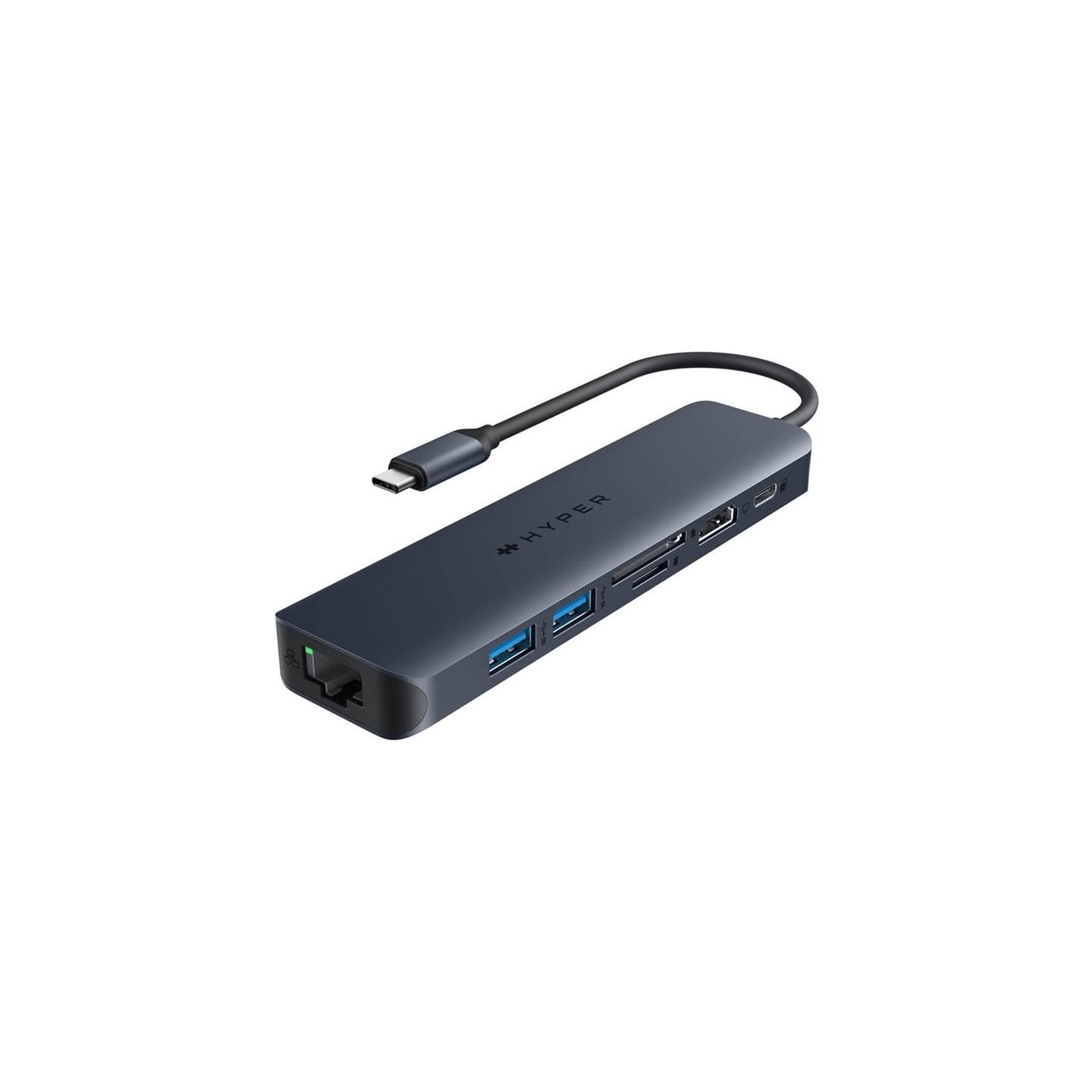 Hyper | HyperDrive EcoSmart Gen.2 Universal USB-C 7-in-1 Hub w 100 W PD Power Pass-thru