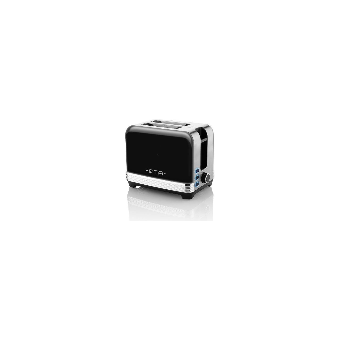 ETA | Storio Toaster | ETA916690020 | Power 930 W | Housing material Stainless steel | Black