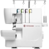 Singer | S0105 | Overlock | Number of stitches 6 | Number of buttonholes 0 | White