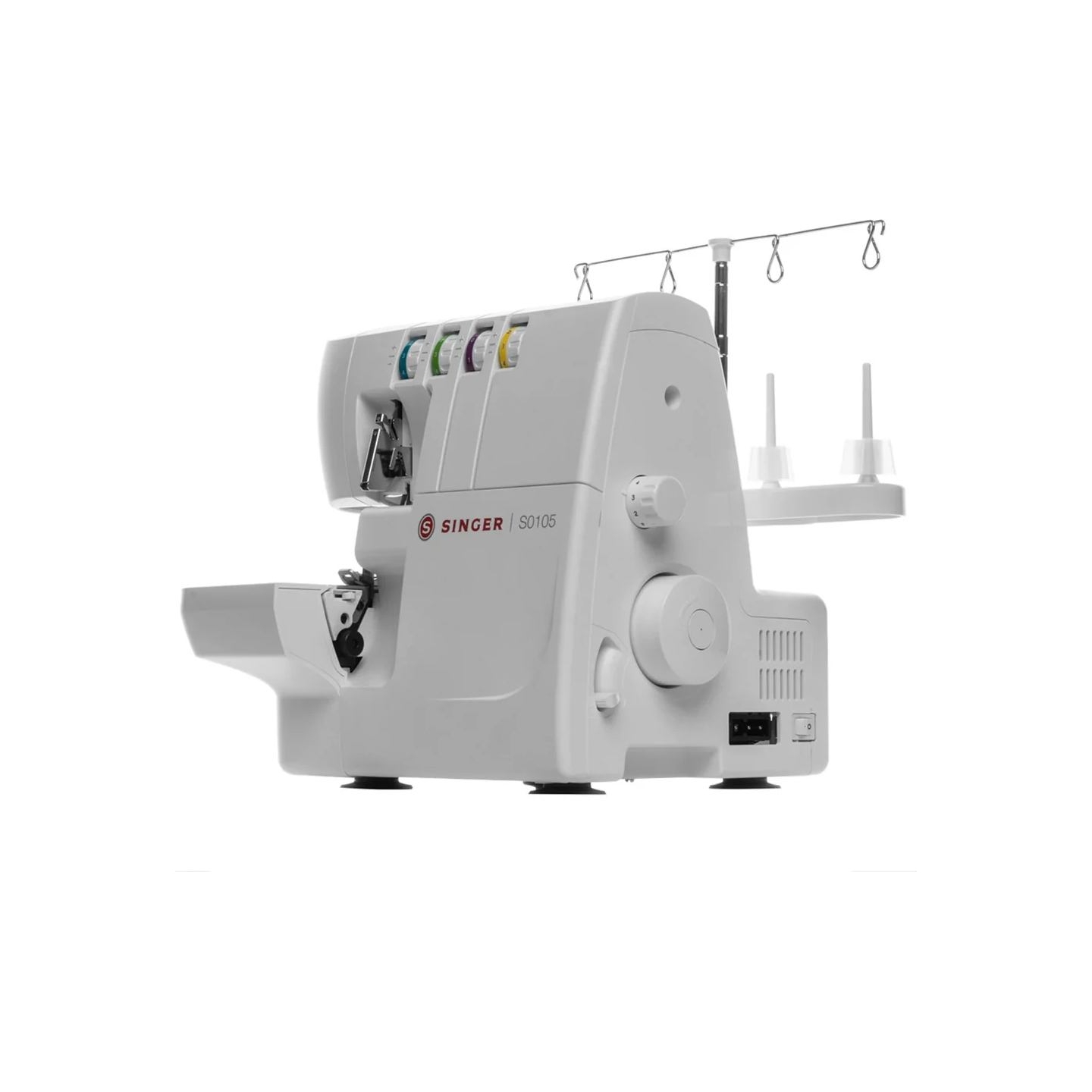 Singer | S0105 | Overlock | Number of stitches 6 | Number of buttonholes 0 | White