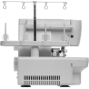Singer | S0105 | Overlock | Number of stitches 6 | Number of buttonholes 0 | White