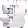 Singer | S0105 | Overlock | Number of stitches 6 | Number of buttonholes 0 | White