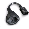 Cablexpert | Power adapter cord | PC-SFC14M-01 | 0.15 m