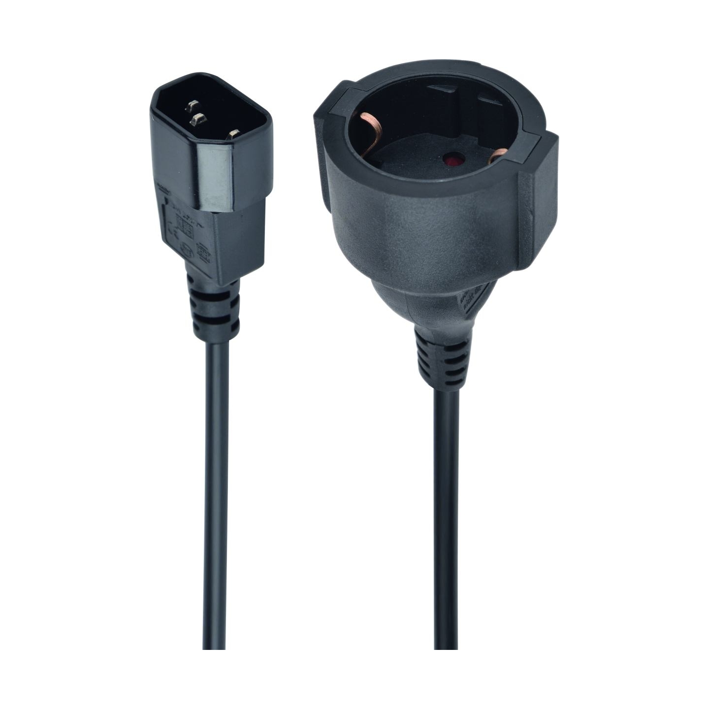 Cablexpert | Power adapter cord | PC-SFC14M-01 | 0.15 m