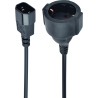 Cablexpert | Power adapter cord | PC-SFC14M-01 | 0.15 m