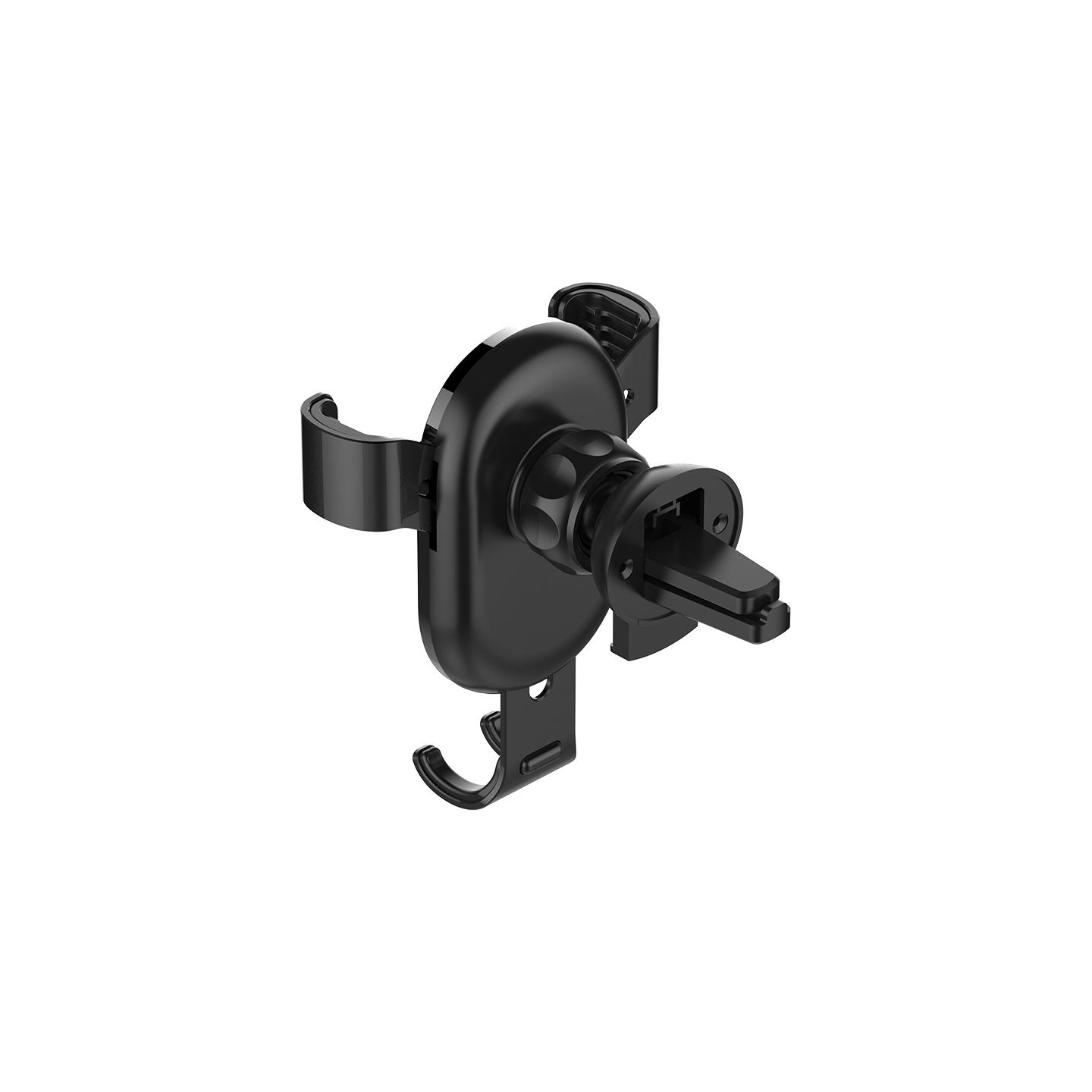 Colorway | Metallic Gravity Holder For Smartphone | Adjustable | Clamp | Black | Fixation of the smartphone in one motion. Compa