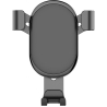 Colorway | Metallic Gravity Holder For Smartphone | Adjustable | Clamp | Black | Fixation of the smartphone in one motion. Compa