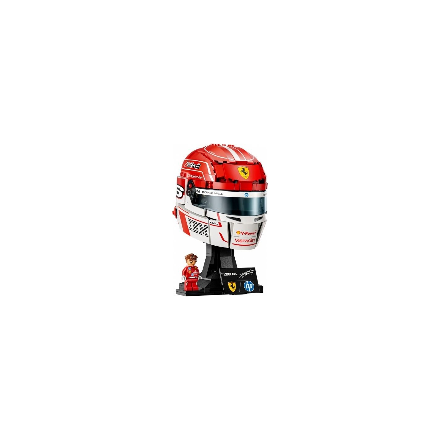 Lego Blocks Editions 43014 Scuderia Ferrari HP Charles Leclerc Helmet