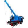 Bruder MAN TGS truck with crane, blue
