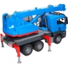 Bruder MAN TGS truck with crane, blue