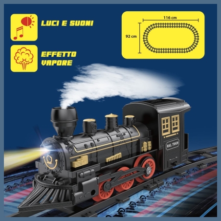 Koala Games G2599 Steam Cargo Train