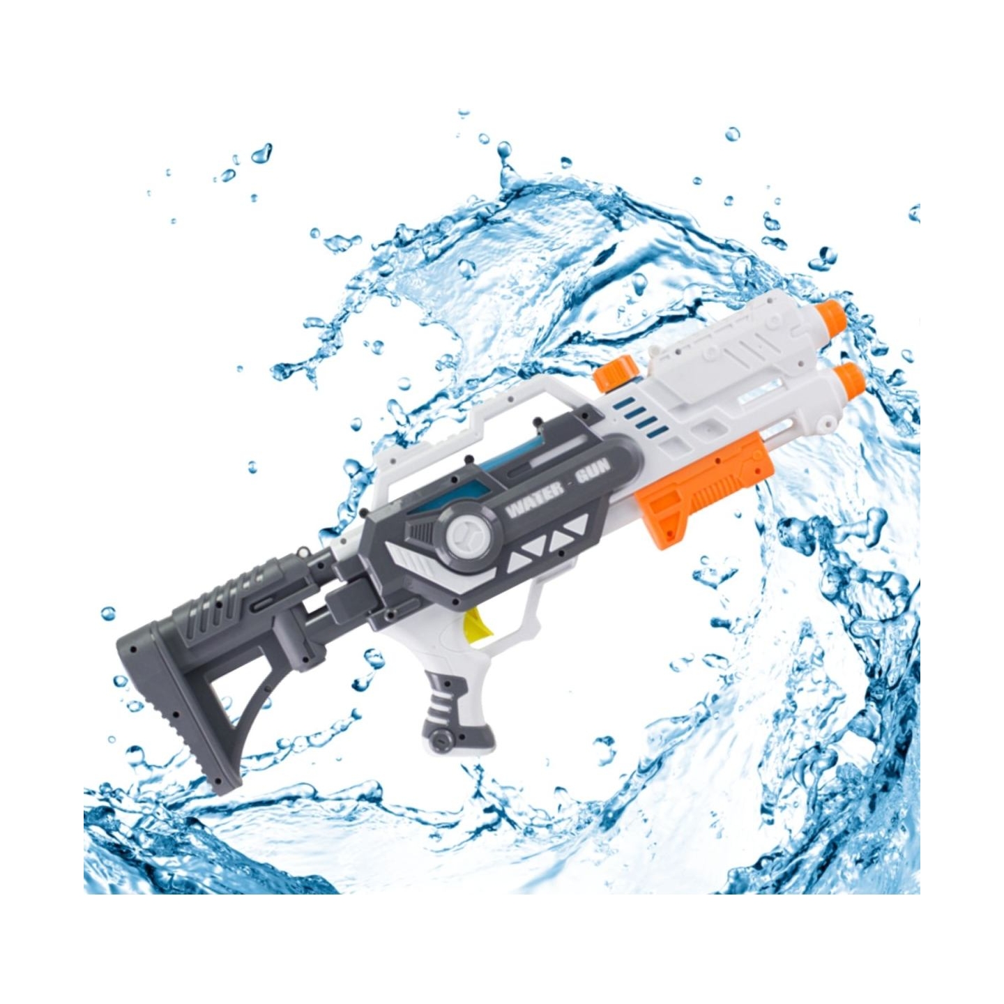 Koala Games G2479  Water Gun With 2 Spinkless 60.5 cm