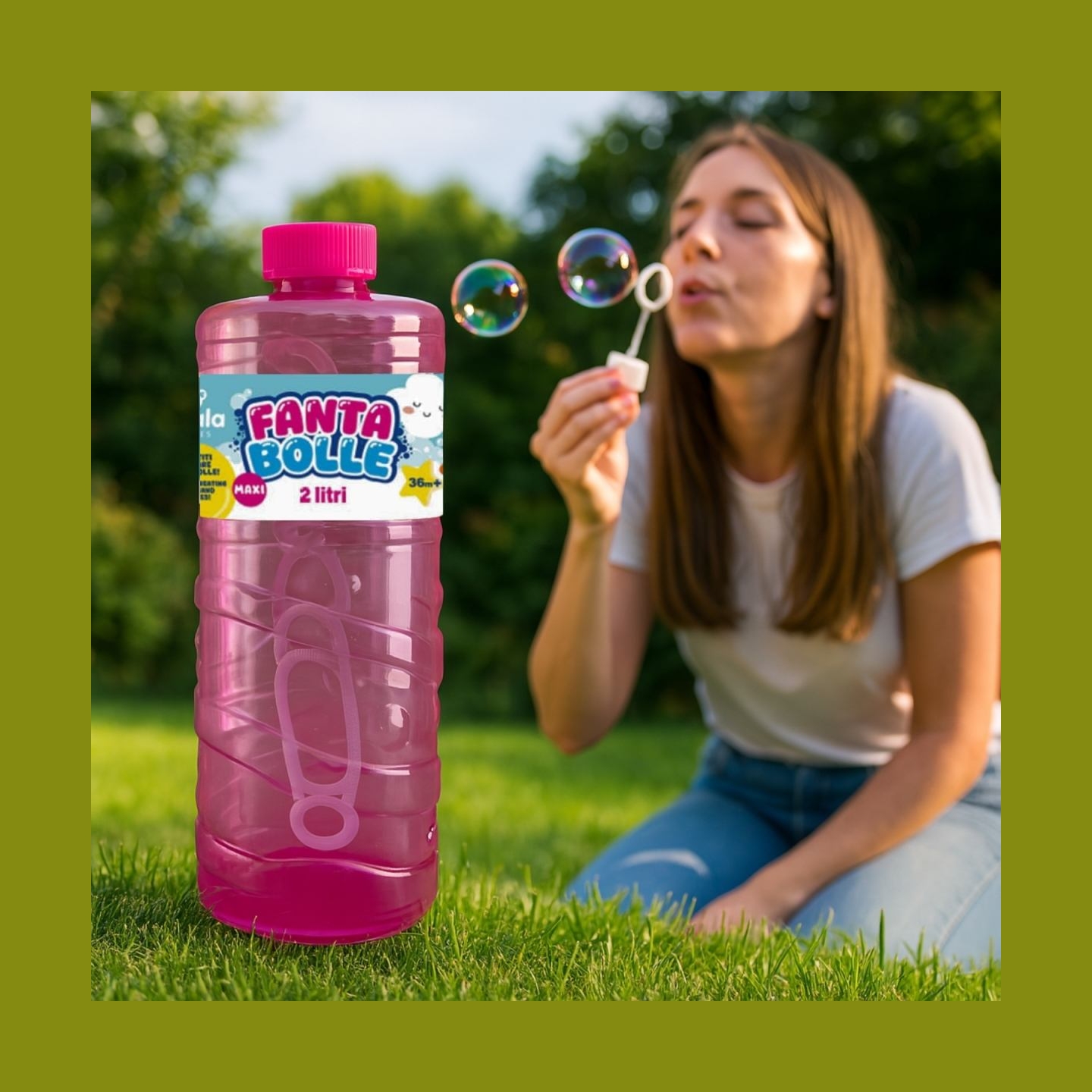 Koala Games G2506 Soap Bubbles 2L (Random Color)