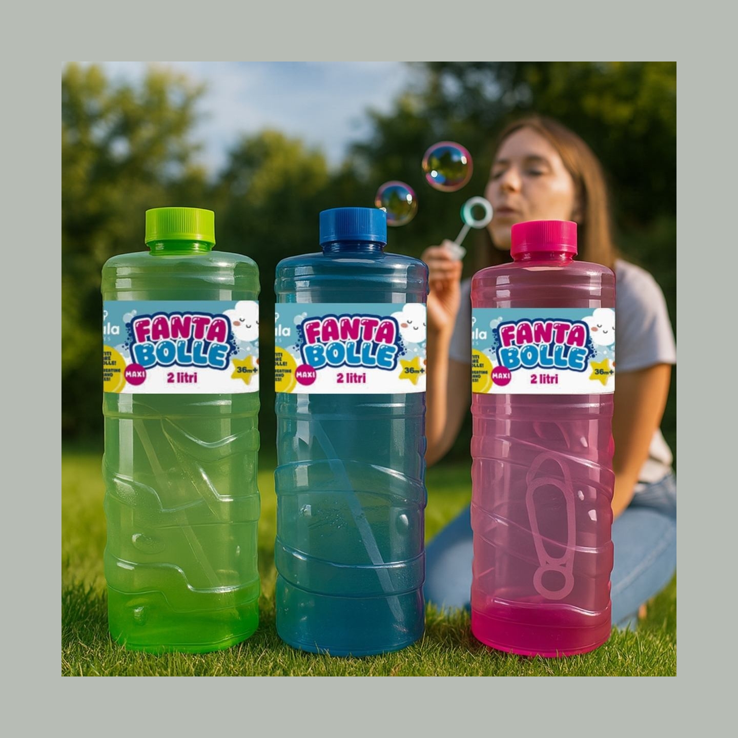 Koala Games G2506 Soap Bubbles 2L (Random Color)