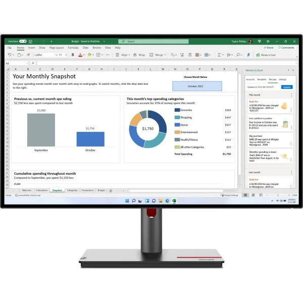 Lenovo ThinkVision P27h-30 - QHD / 63A1GAT1EU