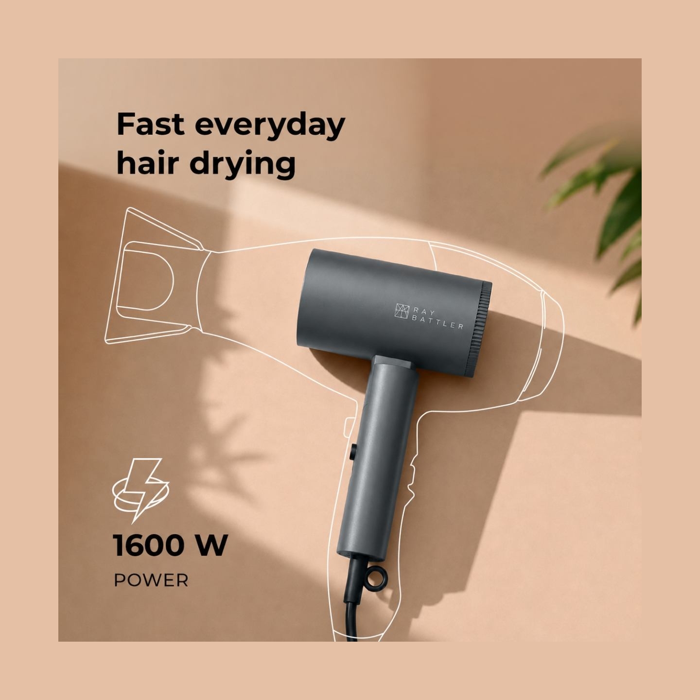 Ray Battler RB 7007 Hair Dryer HD-7007