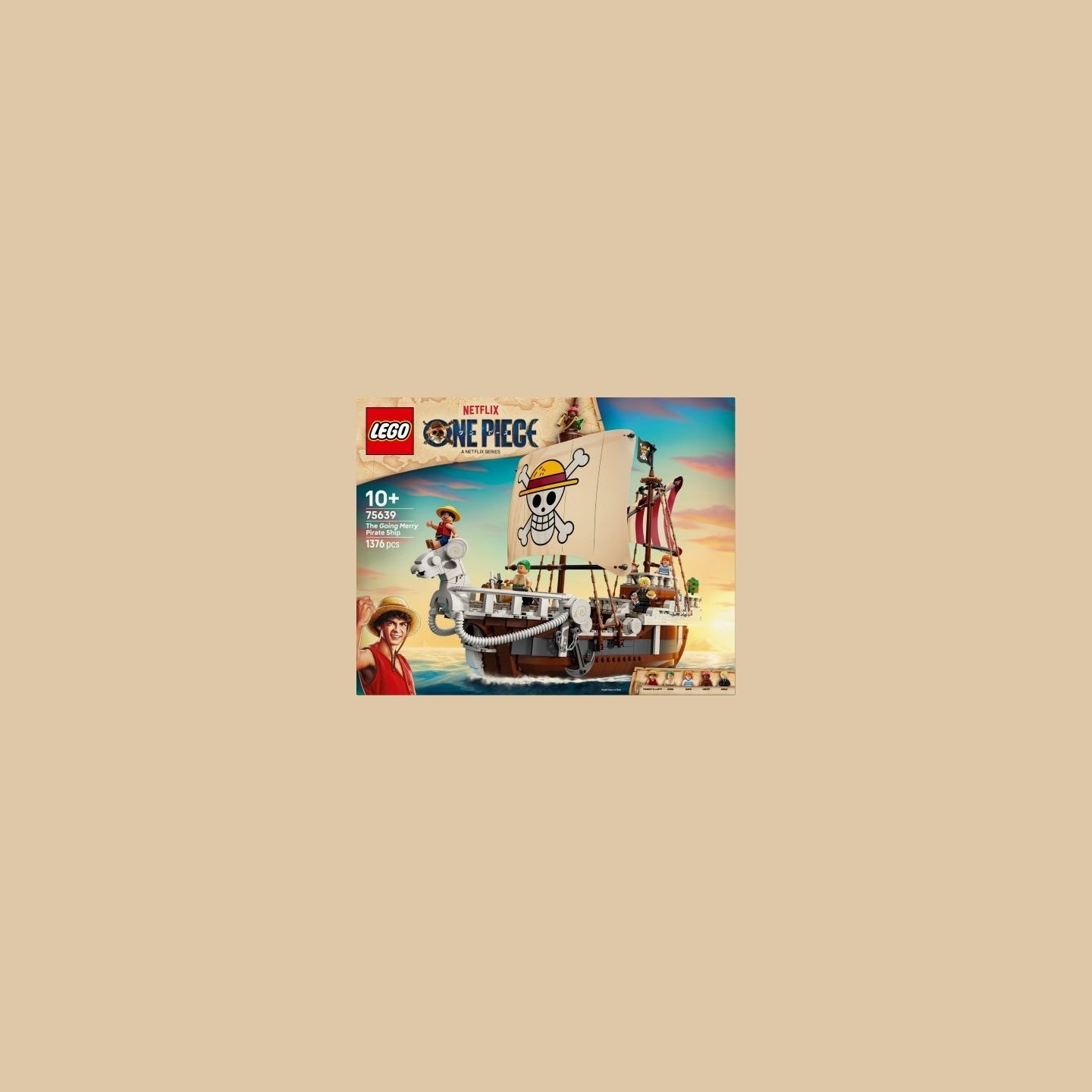 Lego Bricks One Piece 75639 The Going Merry Pirate Ship
