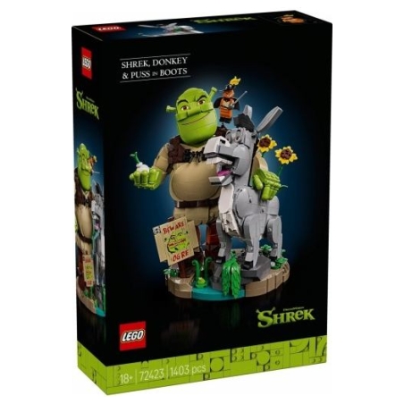 Lego Bricks Shrek 72423 Shrek, Donkey and Puss in Boots