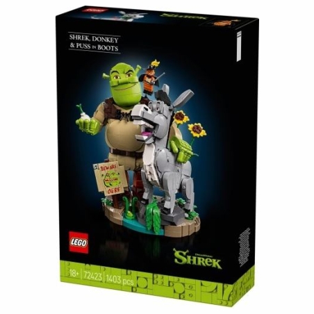 Lego Bricks Shrek 72423 Shrek, Donkey and Puss in Boots