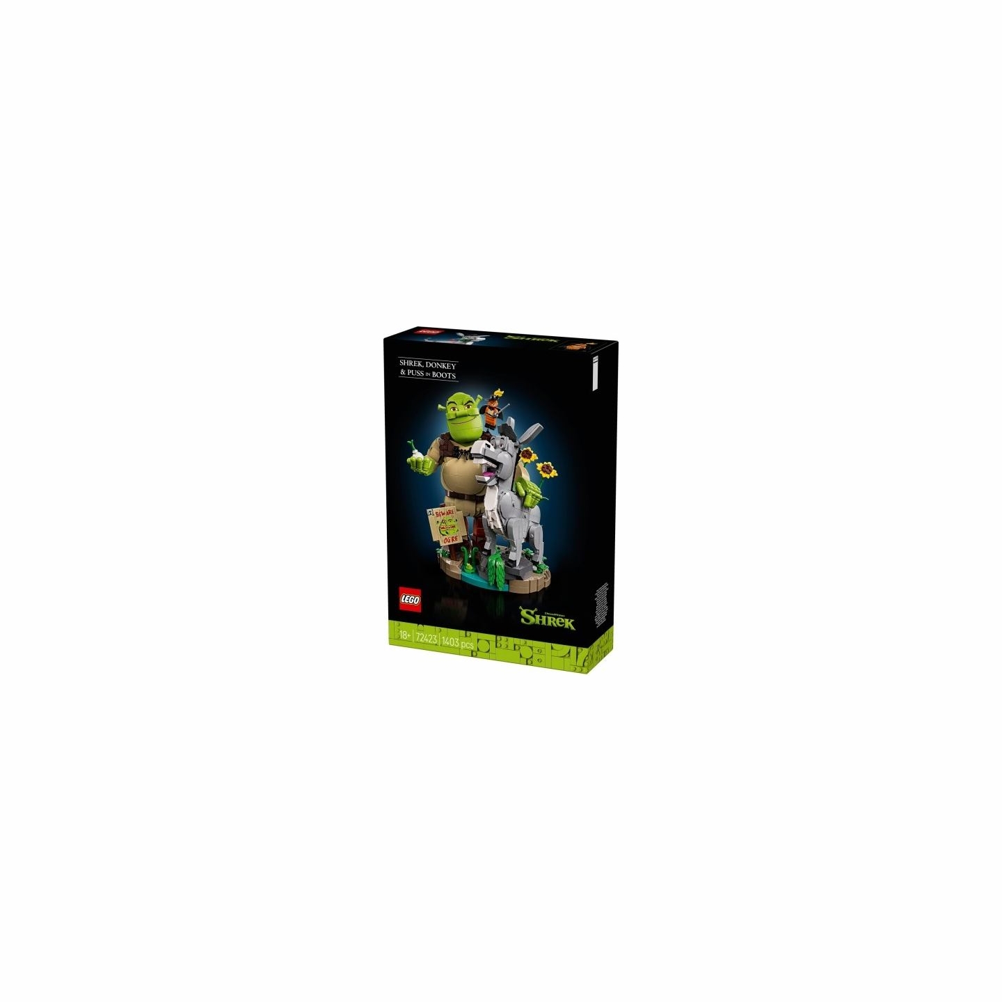 Lego Bricks Shrek 72423 Shrek, Donkey and Puss in Boots