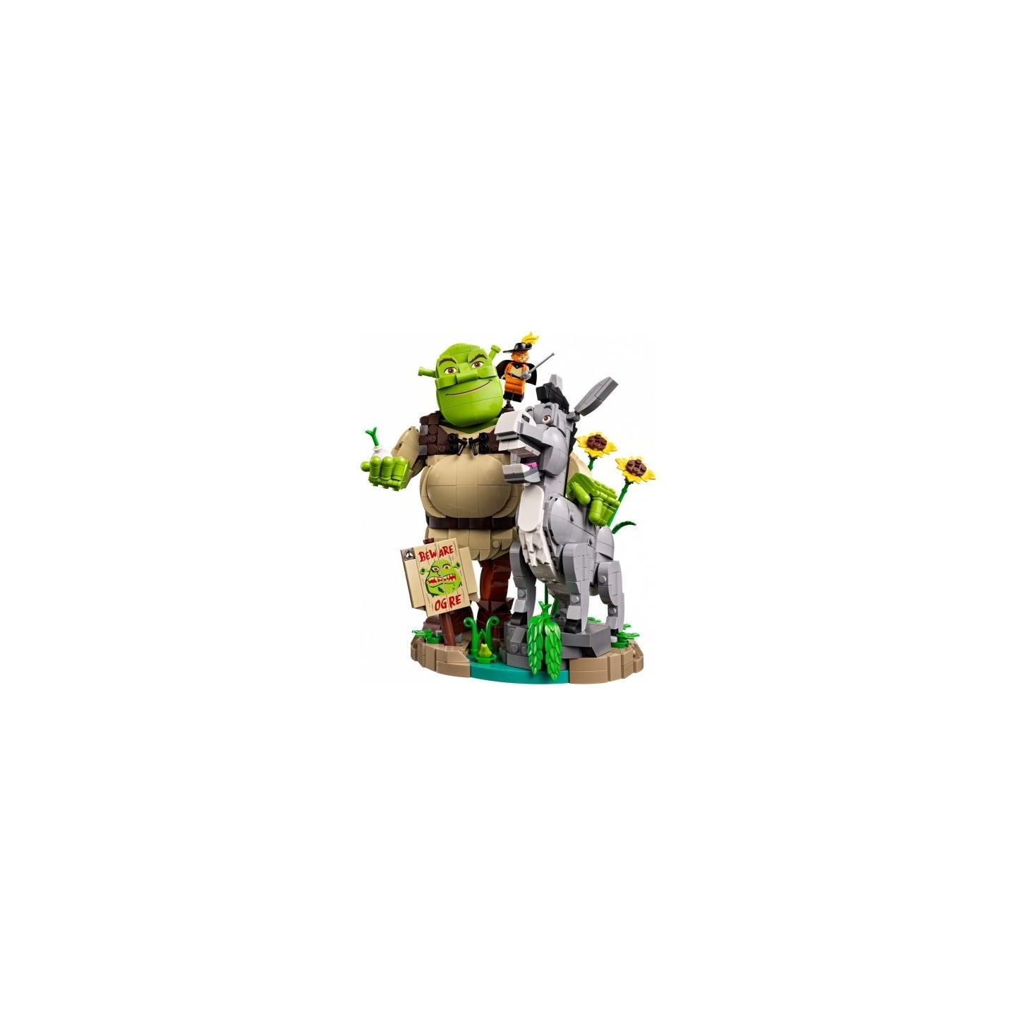 Lego Bricks Shrek 72423 Shrek, Donkey and Puss in Boots