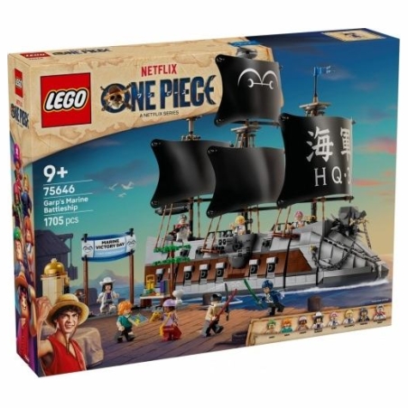 Lego Bricks One Piece 75646 Garps Marine Battleship
