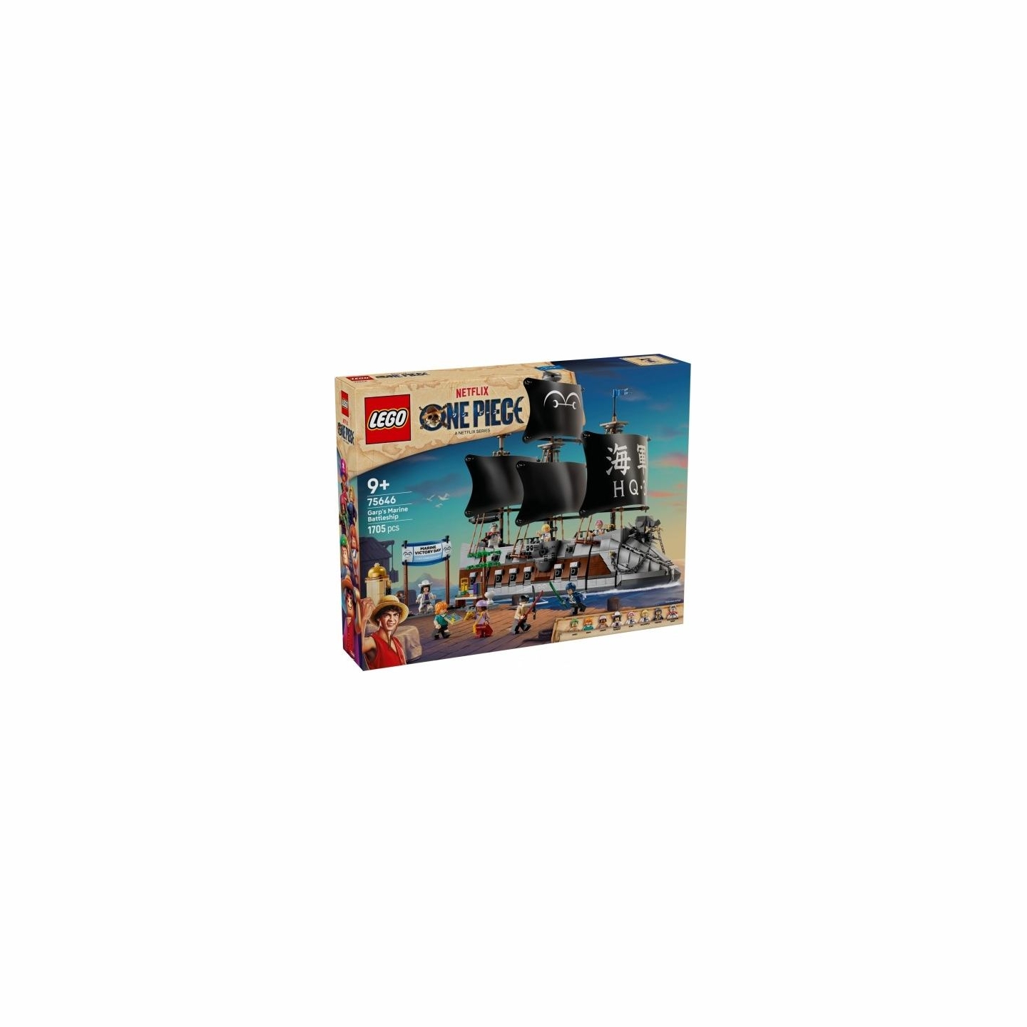 Lego Bricks One Piece 75646 Garps Marine Battleship