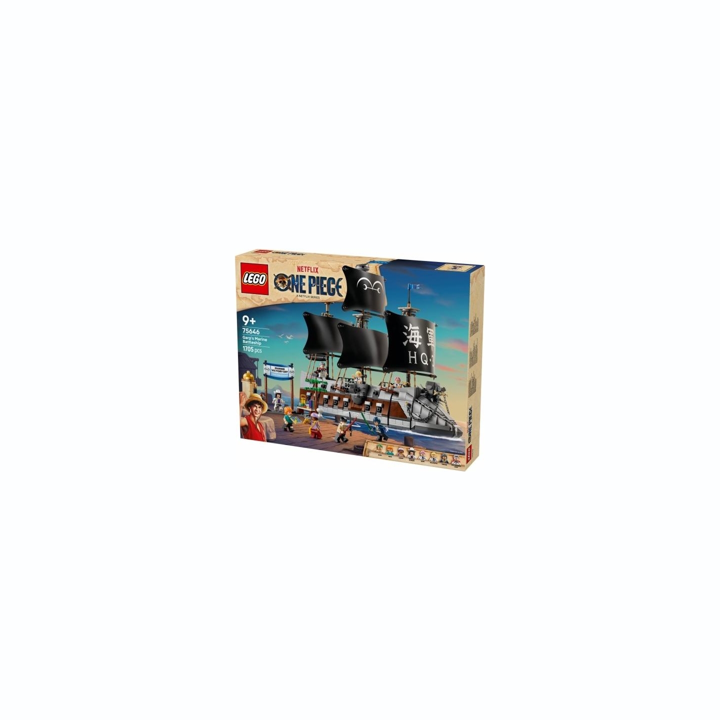 Lego Bricks One Piece 75646 Garps Marine Battleship