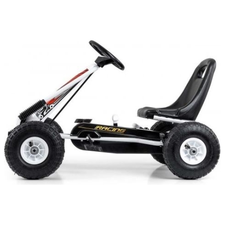 Milly Mally Pedal go-kart Thor White