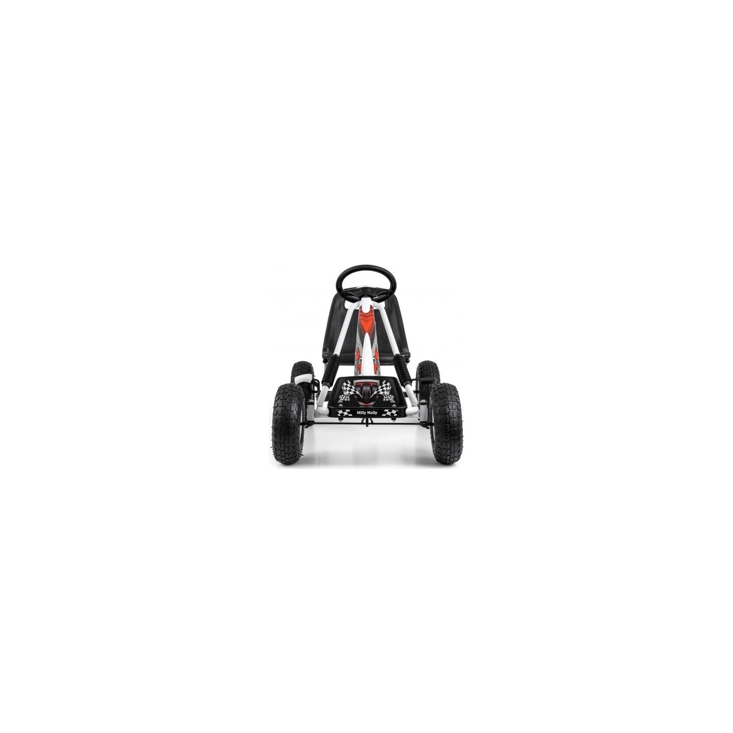 Milly Mally Pedal go-kart Thor White