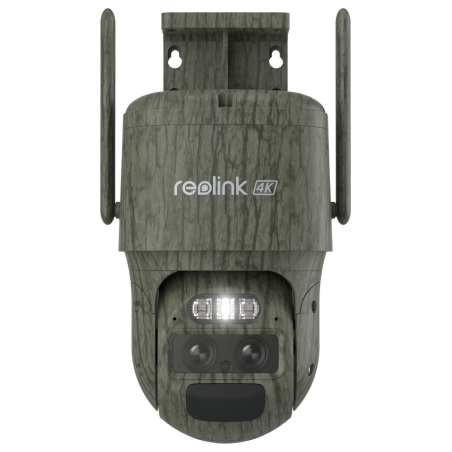 Reolink | TrackMix Series G770 Camouflage with Solar Panel 2 4G LTE Dual-Lens Battery Security Camera | PTZ | 4 MP | 2.8mm/F1.6 