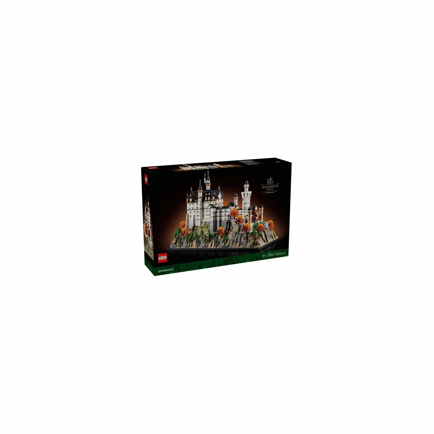 Lego Bricks Architecture 21063 Neuschwanstein Castle