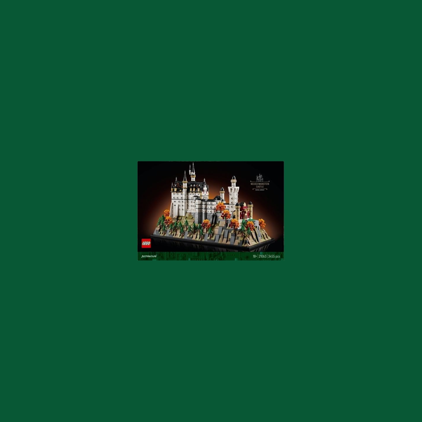 Lego Bricks Architecture 21063 Neuschwanstein Castle