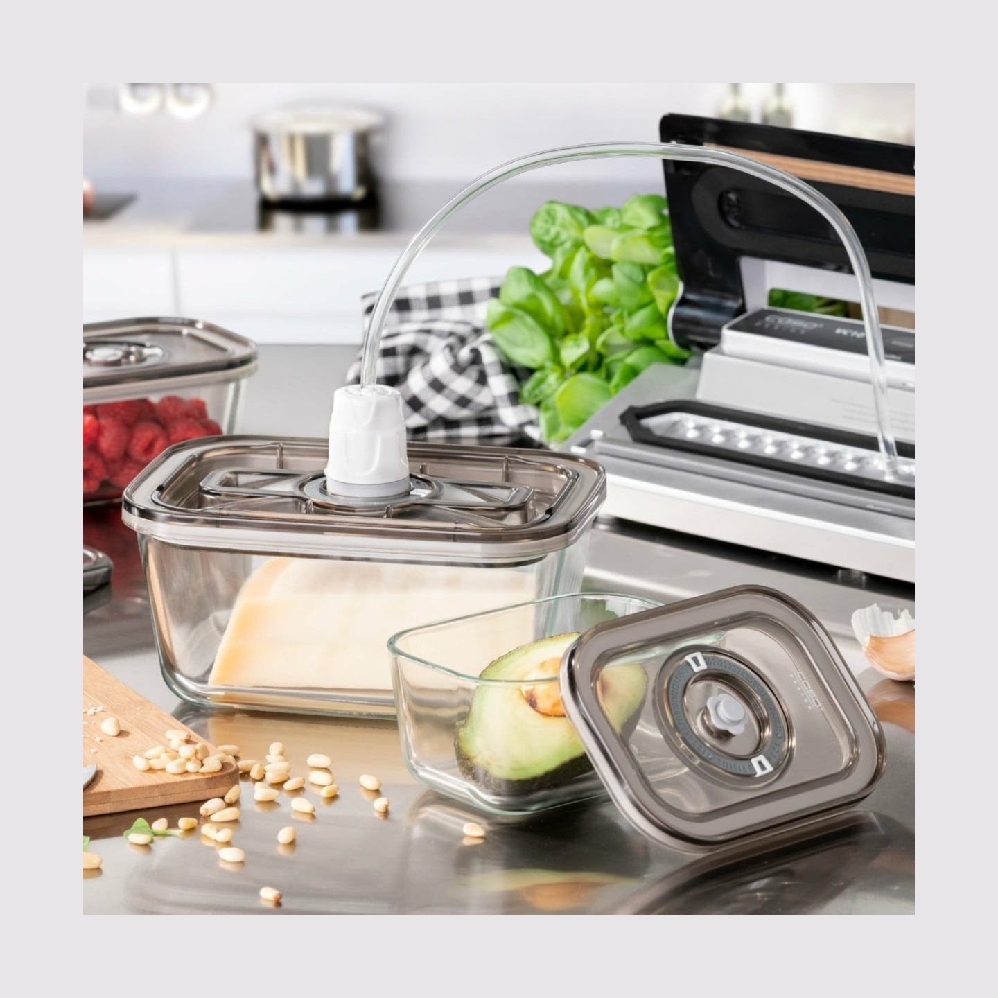 Caso VacuBoxx Eco Set | Caso | VacuBoxx Eco Set | 1177 | 3 | Transparent