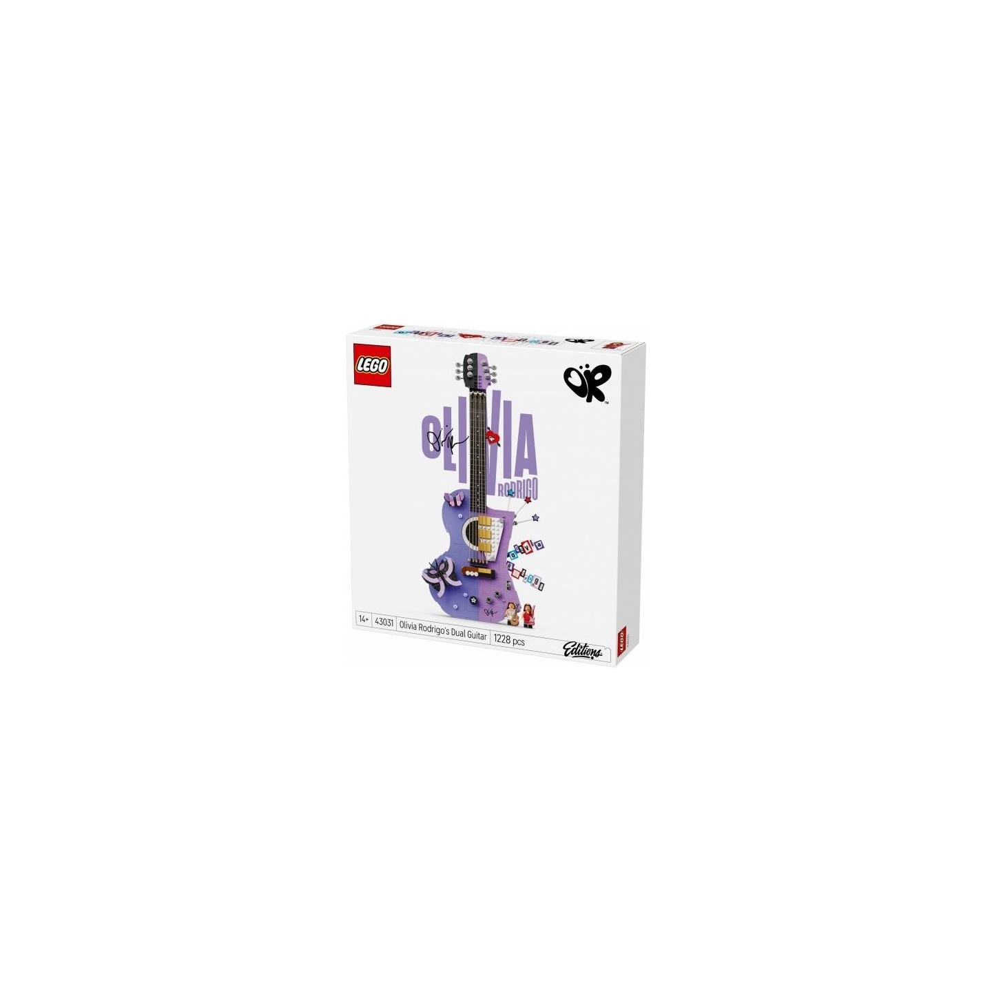Lego Bricks Editions Music 43031 Olivia Rodrigos Dual Guitar