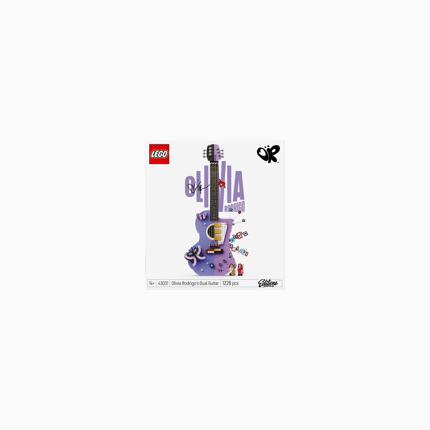 Lego Bricks Editions Music 43031 Olivia Rodrigos Dual Guitar