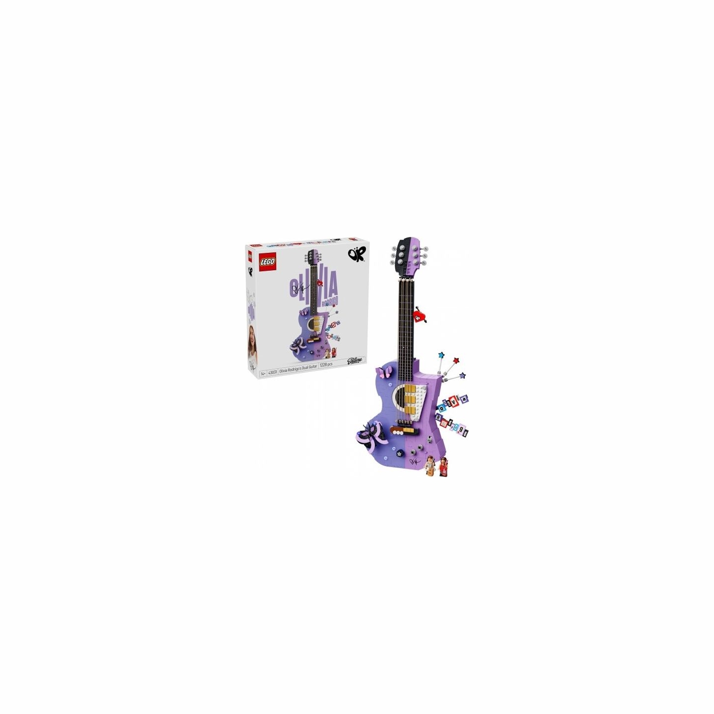 Lego Bricks Editions Music 43031 Olivia Rodrigos Dual Guitar
