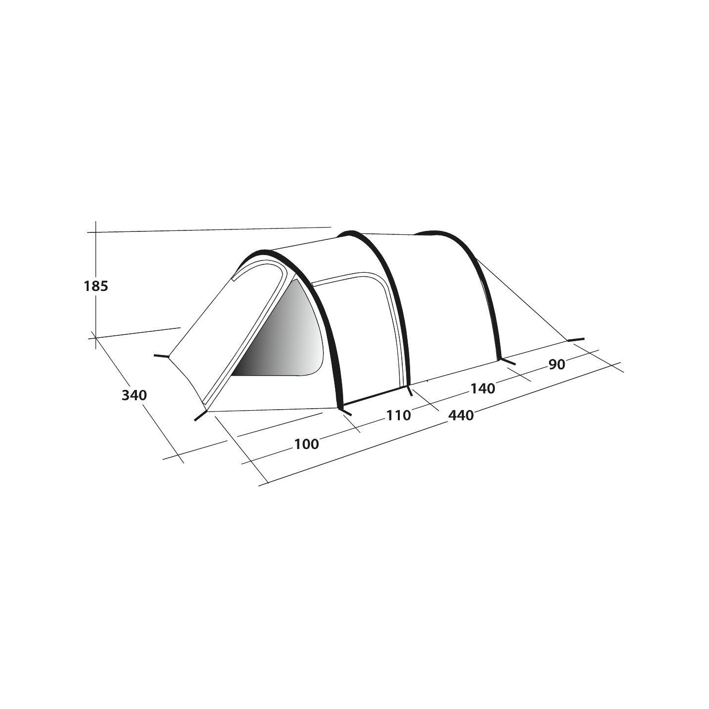Outwell | Tent | Earth 5 | 5 person(s)