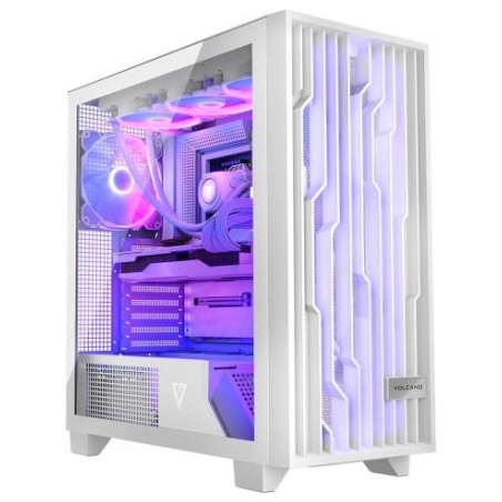 Modecom Computer case Volcano Perun Apex ARGB Midi white