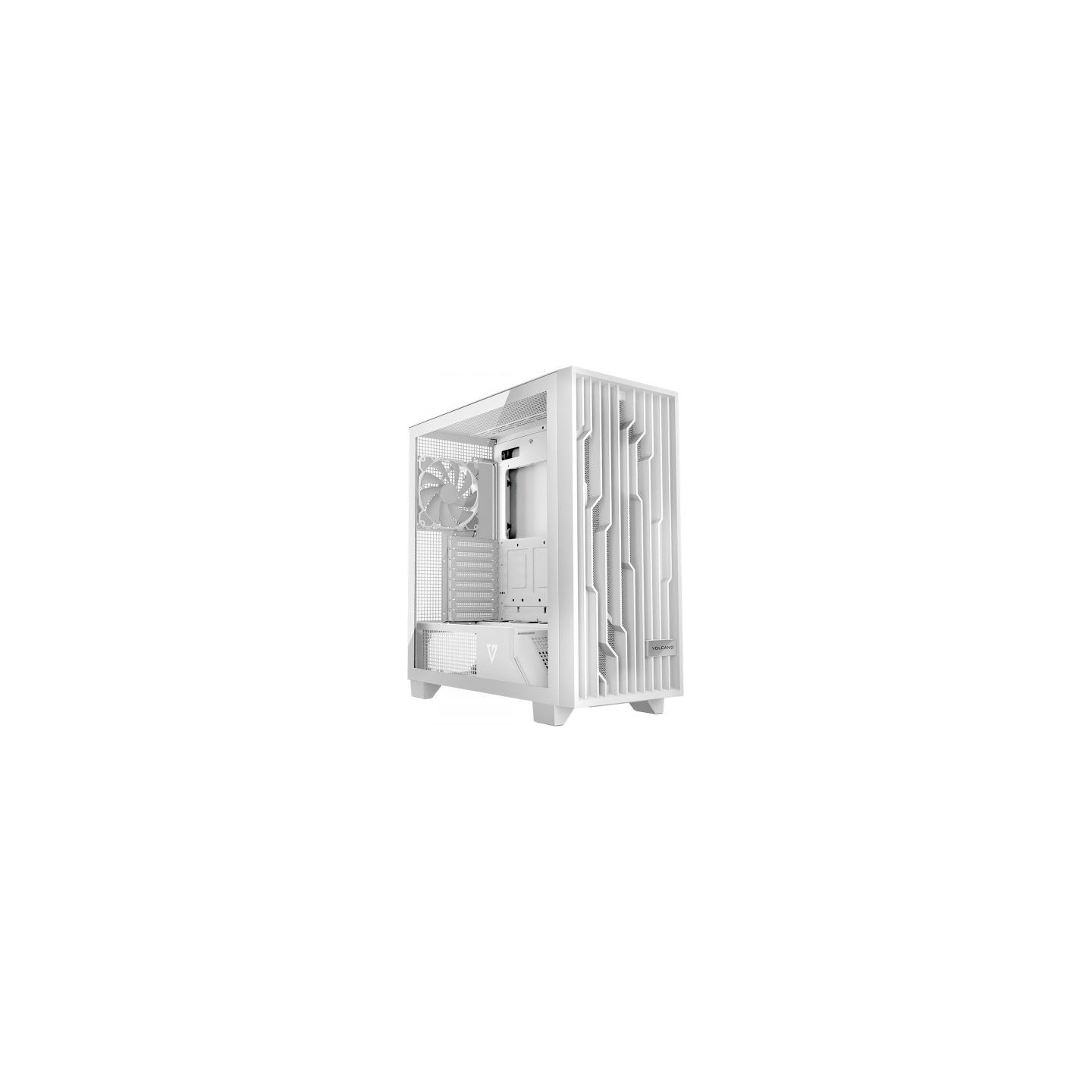 Modecom Computer case Volcano Perun Apex ARGB Midi white